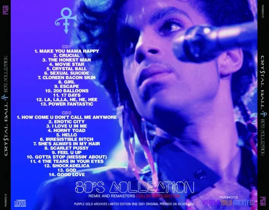 PRINCE / CRYSTAL BALL :80's COLLECTION - REMIX AND REMASTERS PRINCE / CRYSTAL BALL :80's COLLECTION - REMIX AND REMASTERS