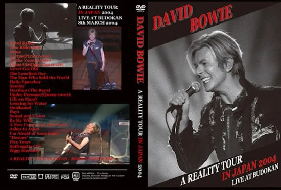 DAVID BOWIE / A REALITY TOUR IN JAPAN 2004	(1DVDR)