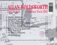 ALLAN HOLDSWORTH / EUROPEAN TOUR 1992 (1CDR)