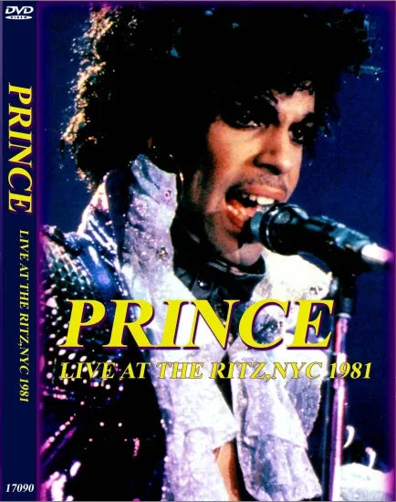 PRINCE / LIVE AT RITZ,NYC,'81 (1DVDR)