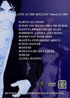 PRINCE / LIVE AT RITZ,NYC,'81 (1DVDR)