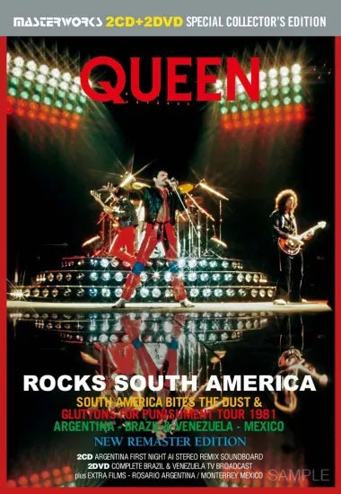 QUEEN - ROCKS SOUTH AMERICA (2CD+2DVD)