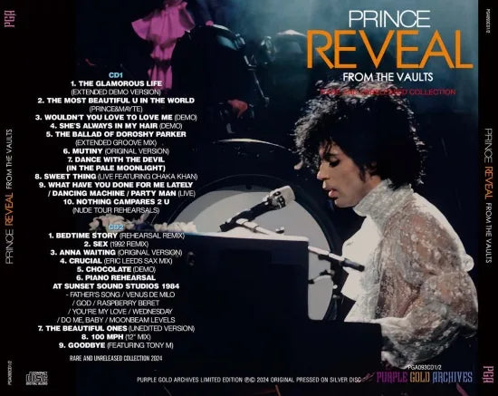 PRINCE / REVEAL : FROM THE VAULTS RARE AND UNRELEASED COLLECTION PRINCE / REVEAL : FROM THE VAULTS RARE AND UNRELEASED COLLECTION