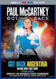 PAUL McCARTNEY / GOT BACK ARGENTINA 2024 : BUENOS AIRES FIRST NIGHT　( 2CD+1DVD silver pressed disc)