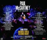 PAUL McCARTNEY - GOT BACK TOUR 2024: BUENOS AIRES SECOND NIGHT (2CDR)