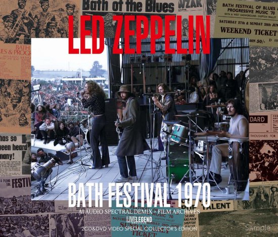 LED ZEPPELIN BATH FESTIVAL 4枚組 LED ZEPPELIN / BATH FESTIVAL 1970 =2CD&DVD SPECIAL EDITION