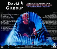 DAVID GILMOUR - LUCK AND STRANGE TOUR : SECOND NIGHT IN ROME 2024 (2CDR) =MULTI IEM MATRIX=