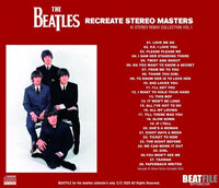 THE BEATLES - RECREATE STEREO MASTERS: AI STEREO REMIX COLLECTION VOL.1 (1CDR)