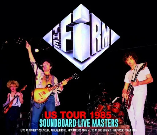 THE FIRM / US TOUR 1985: SOUNDBOARD LIVE MASTERS (3CDR)