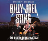 BILLY JOEL & STING - ONE NIGHT IN INDIANAPOLIS 2025 (3CDR)