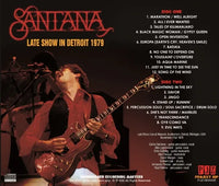 SANTANA - LATE SHOW IN DETROIT 1979 (2CDR)