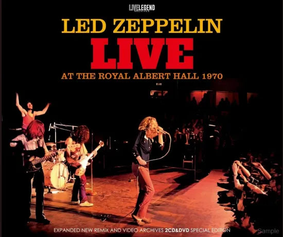 LED ZEPPELIN / LIVE AT THE ROYAL ALBERT HALL 1970 =2CD&DVD SPECIAL EDITION=  (2CD+1DVD)