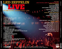 LED ZEPPELIN / LIVE AT THE ROYAL ALBERT HALL 1970 =2CD&DVD SPECIAL EDITION=  (2CD+1DVD)