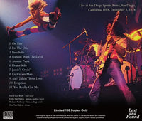 VAN HALEN / FINAL NIGHT IN SAN DIEGO 1978 (1CDR)