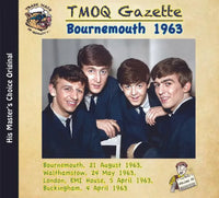 THE BEATLES - BOURNEMOUTH 1963 (2CD JEWEL CASE VERSION) =TMOQ GAZETTE VOLUME 52=