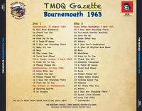 THE BEATLES - BOURNEMOUTH 1963 (2CD JEWEL CASE VERSION) =TMOQ GAZETTE VOLUME 52=