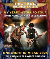 MICHAEL SCHENKER - ONE NIGHT IN MILAN 2025 : FULL HD MULTI ANGLES EDITION (1BDR)