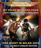 MICHAEL SCHENKER - ONE NIGHT IN MILAN 2025 : FULL HD MULTI ANGLES EDITION (1BDR)
