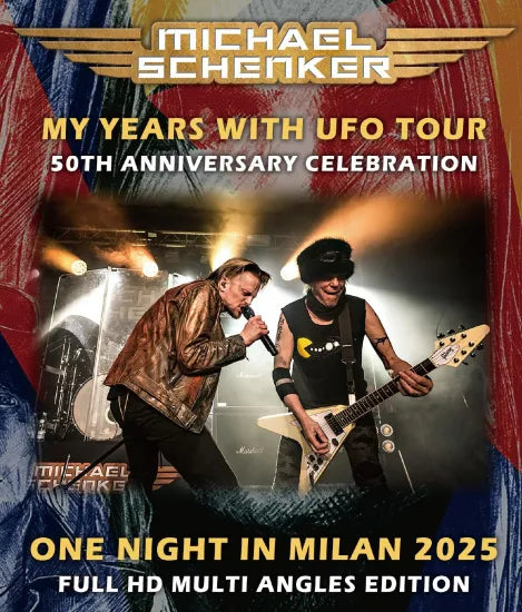 MICHAEL SCHENKER - ONE NIGHT IN MILAN 2025 : FULL HD MULTI ANGLES EDITION (1BDR)