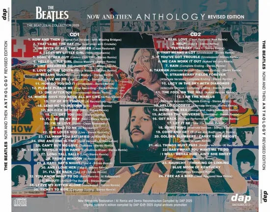 THE BEATLES / NOW AND THEN ANTHOLOGY REVISED EDITION =THE BEATLES THE BEATLES / NOW AND THEN ANTHOLOGY REVISED EDITION =THE BEATLES
