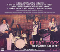 CHEAP TRICK / THE STARDUST CLUB 1974 (1CDR)