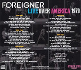 FOREIGNER - LIVE OVER AMERICA 1979 (5CDR)