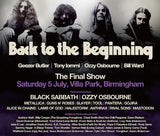 V.A. (BLACK SABBATH and FRIENDS) - BACK TO THE BEGINNING (6CDR)