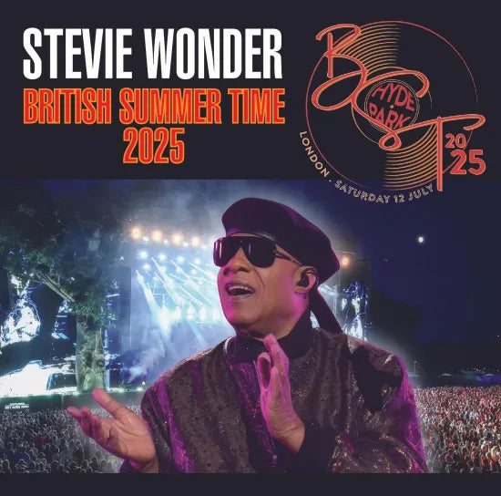 STEVIE WONDER BRITISH SUMMER TIME 2025 (2CDR) โ Acme Hot Disc