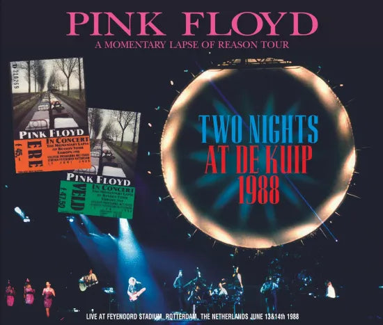 PINK FLOYD / TWO NIGHTS AT DE KUIP 1988 : A MOMENTARY LAPSE OF REASON TOUR (4CDR)