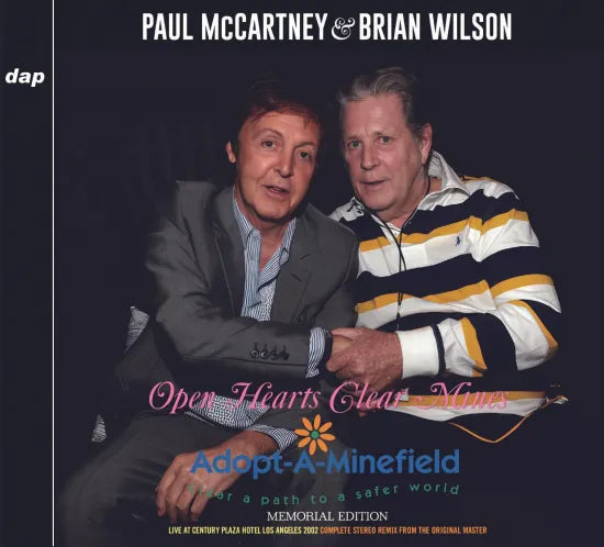 Brian Wilson/ Paul McCartney CDコレクション PAUL McCARTNEY & BRIAN WILSON / Open Hearts Clear Mines =2025