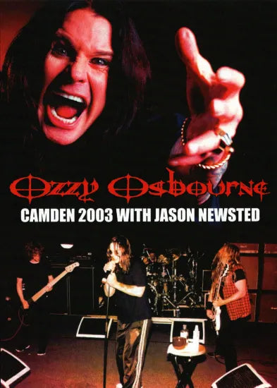 OZZY OSBOURNE - CAMDEN 2003 WITH JASON NEWSTED (1DVDR)