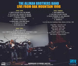 THE ALLMAN BROTHERS BAND - LIVE FROM OAK MOUNTAIN 1996 (3CDR)