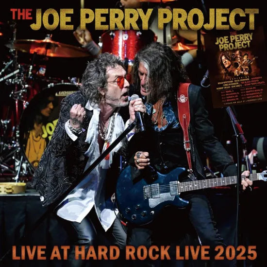 THE JOE PERRY PROJECT - LIVE AT HARD ROCK LIVE 2025 (2CDR)