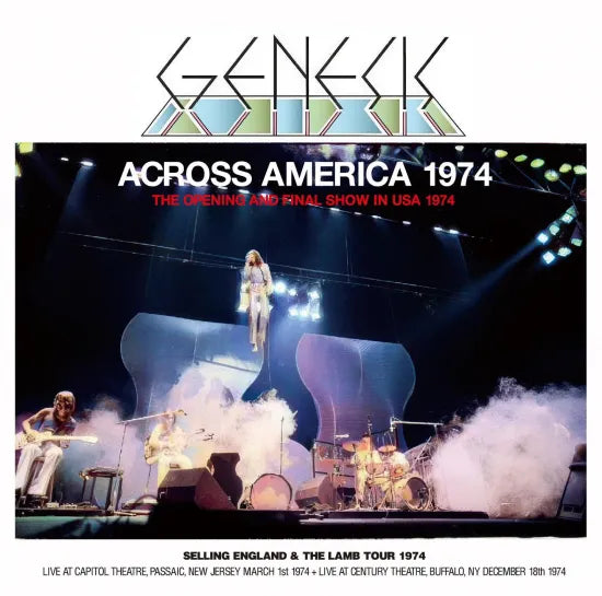 GENESIS - ACROSS AMERICA 1974 : THE OPENING AND FINAL SHOWS IN USA 1974 (2CDR)