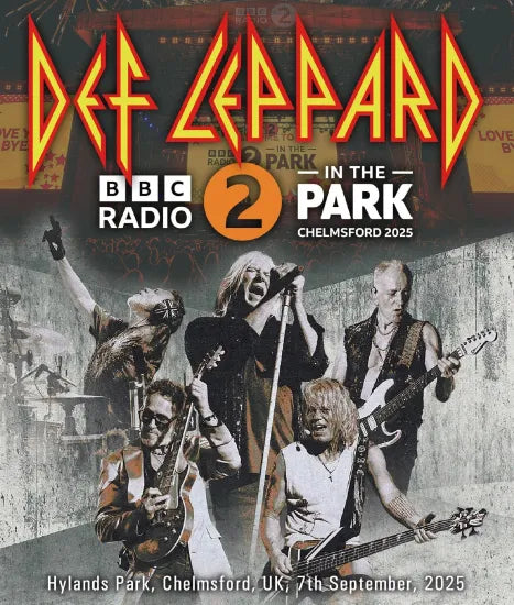 DEF LEPPARD - RADIO 2 IN THE PARK 2025 (1BDR)