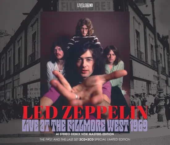 LED ZEPPELIN / LIVE AT THE FILLMORE WEST 1969 THE FIRST SET + THE LAST SET (LIMITED 4CD)