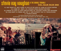 STEVIE RAY VAUGHAN & DOUBLE TROUBLE - DEL MAR FAIR 1985 (1CDR)