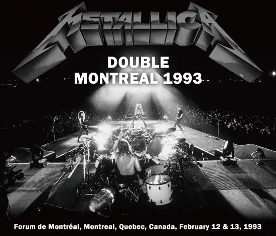 METALLICA - DOUBLE MONTREAL 1993 (2CDR+1DVDR)