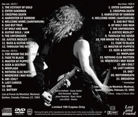 METALLICA - DOUBLE MONTREAL 1993 (2CDR+1DVDR)