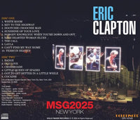 ERIC CLAPTON - MSG 2025 (2CDR)