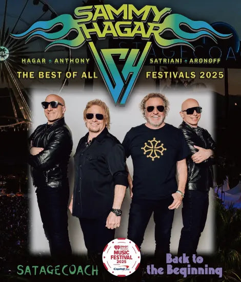SAMMY HAGAR - THE BEST OF ALL FESTIVALS 2025 (1BDR)