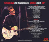 ELVIS COSTELLO AND THE CONFEDERATES  - COMPLETE AUSTIN 1987 (2CDR)