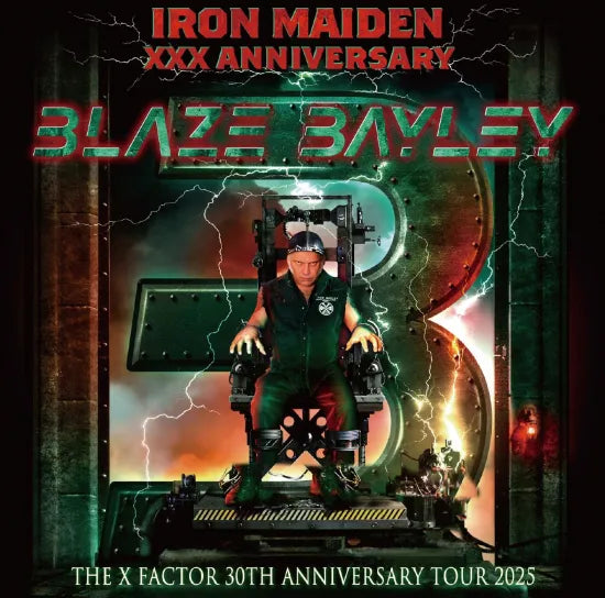 BLAZE BAYLEY - THE X FACTOR 30TH ANNIVERSARY TOUR 2025 (2CDR)