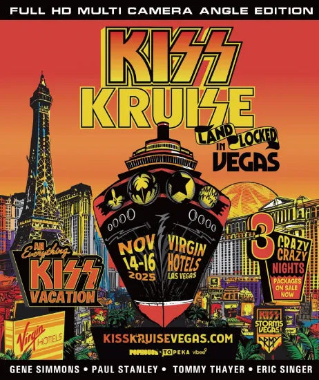 KISS / KISS KRUISE: LAND-LOCKED IN VEGAS 2025 FULL HD MULTI CAMERA KISS / KISS KRUISE: LAND-LOCKED IN VEGAS 2025 FULL HD MULTI CAMERA