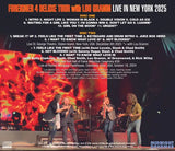 FOREIGHNER / "FOREIGNER 4 DELUXE TOUR with LOU GRAMM"  : LIVE IN NEW YORK 2025 (2CDR)
