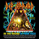 DEF LEPPARD / COMPLETE IN THE ROUND IN YOUR FACE (2CD)