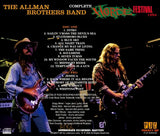 THE ALLMAN BROTHERS BAND - COMPLETE H.O.R.D.E. FESTIVAL 1994 (2CDR)