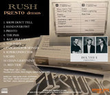 RUSH - PRESTO DEMOS (1CDR)