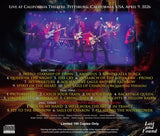 ULI JON ROTH - VIRGIN KILLER 50TH ANNIVERSARY TOUR OPENING NIGHT IN USA 2026 (3CDR)