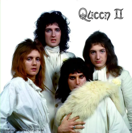 QUEEN / QUEEN II =THE ALTERNATE COLLECTION= CD&DVD "WHITE" EDITION PAPER SLEEVE JACKET